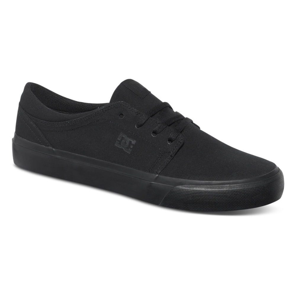 DC Shoes Trase TX black canvas sneakers Sz. 6